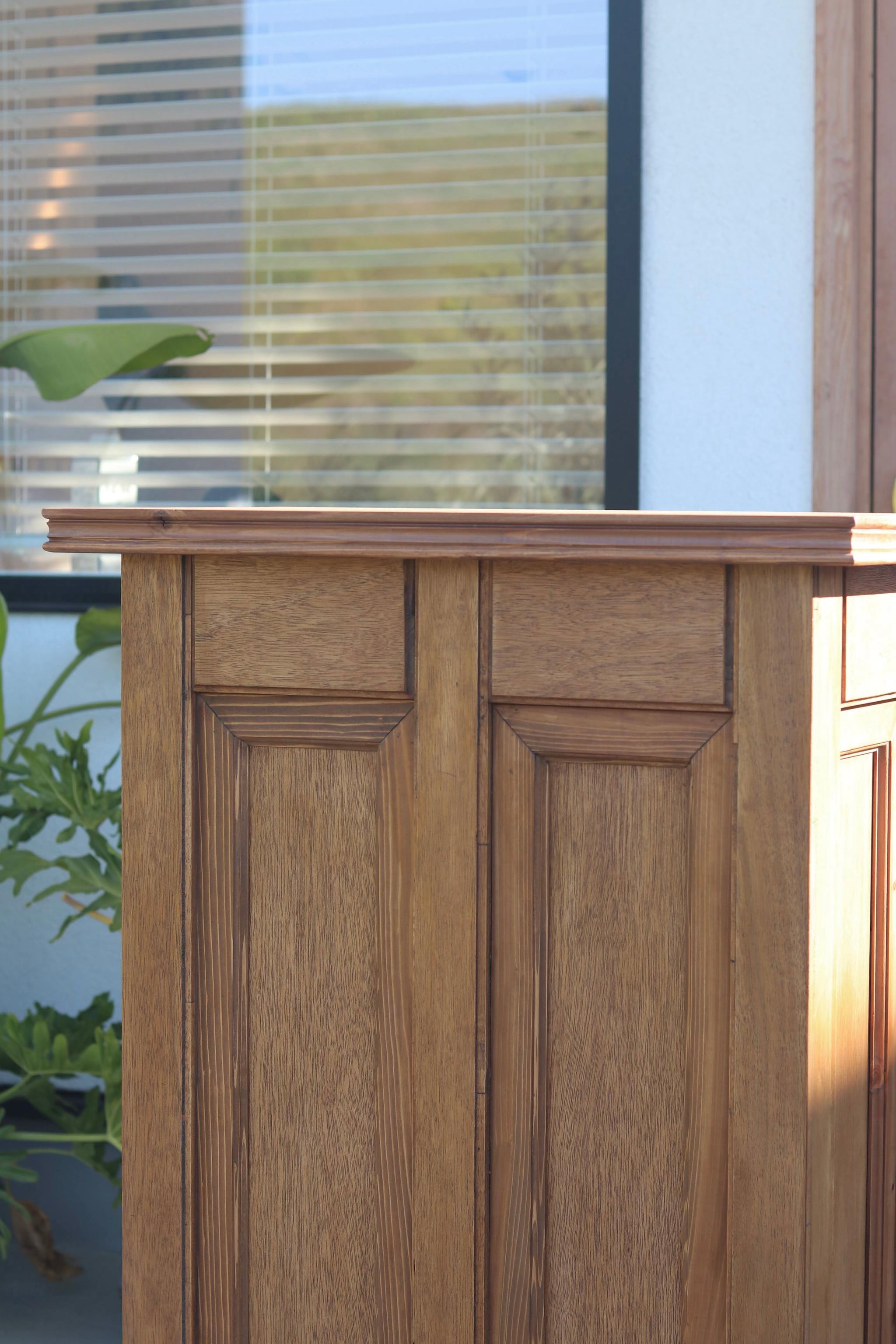 アンティークカウンター レジ台 キャッシャー バーカウンター 受付 サイドテーブル ディスプレイ 店舗什器 | 5枚目